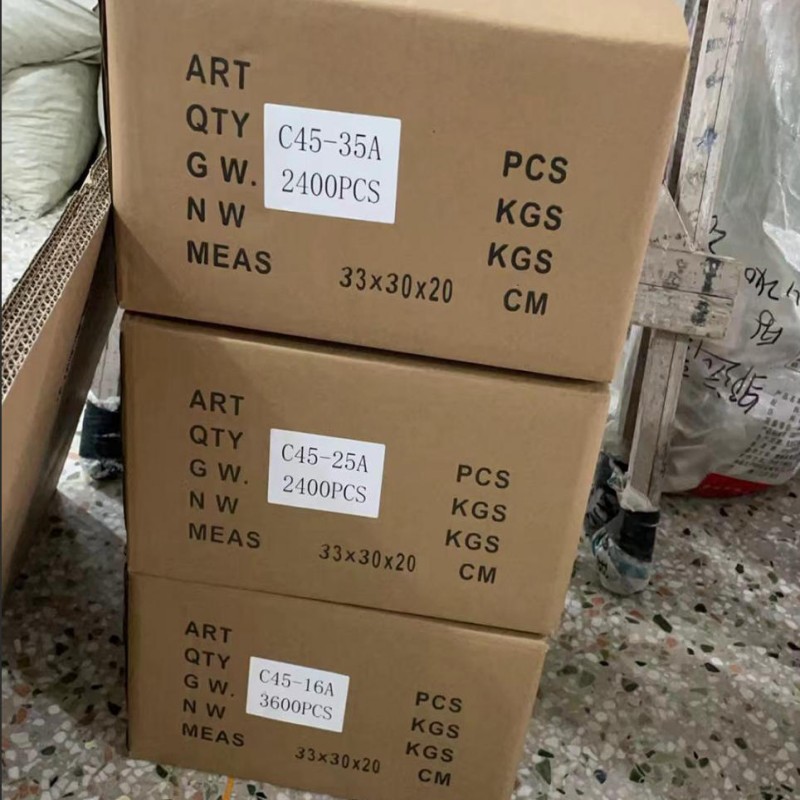 C45 Copper Pin Terminals Circuit Breaker Copper Cable Lugs 2